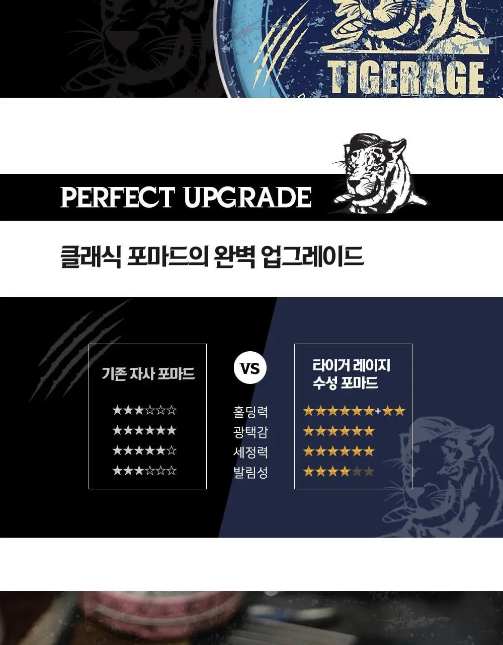 [변우석 Pick]다슈 클래식 타이거레이지 수성포마드 168ml 상세페이지 6